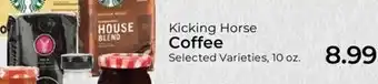 Roche Bros Kicking Horse Coffee 10 oz offer