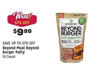 Grocery Outlet Beyond meat beyond burger patty offer