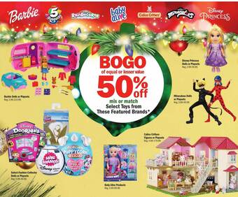 Meijer Select toys from these featured brands offer