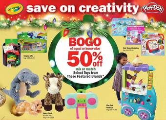 Meijer Select toys from these featured brands offer