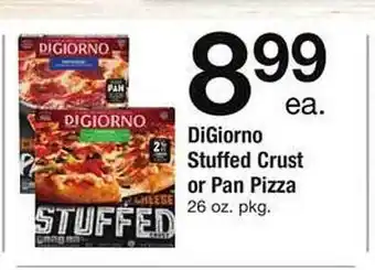Safeway Digiorno stuffed crust or pan pizza offer