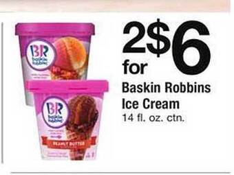 Safeway Baskin robbins ice cream offer