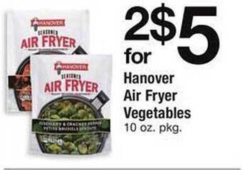 Safeway Hanover air fryer vegetables offer
