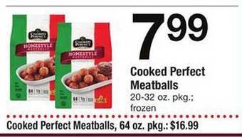 Safeway Cooked perfect meatballs offer
