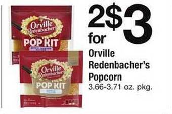 Safeway Orville redenbacher's popcorn offer