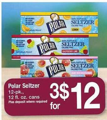 Safeway Polar seltzer offer
