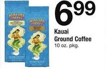 Safeway Kauai ground coffee offer
