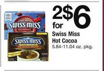 Safeway Swiss miss hot cocoa offer