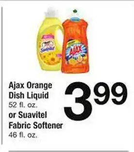 Safeway Ajax orange dish liquid or suavitel fabric softener offer