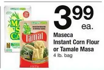 Safeway Maseca instant corn flour or tamale masa offer