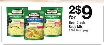 Safeway Bear creek soup mix offer