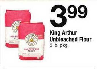Safeway King arthur unbleached flour offer