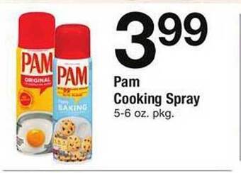Safeway Pam cooking spray offer
