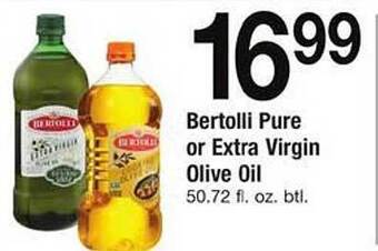 Safeway Bertolli pure or extra virgin olive oil offer