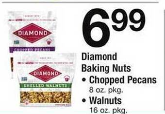 Safeway Diamond baking nuts chopped pecans or walnuts offer