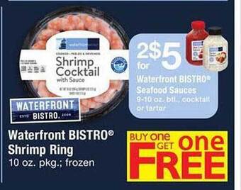 Safeway Waterfront bistro shrimp ring offer