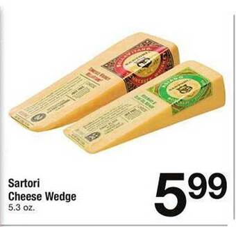 Safeway Sartori cheese wedge offer