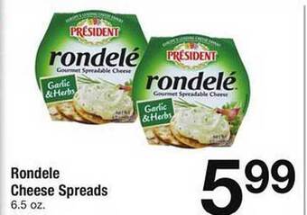 Safeway Rondele cheese spreads offer