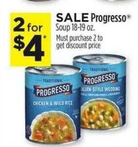 Dollar General Progresso soup offer