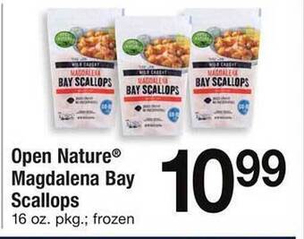 Safeway Open nature magdalena bay scallops offer