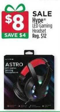 Dollar General Hype led gaming headset offer
