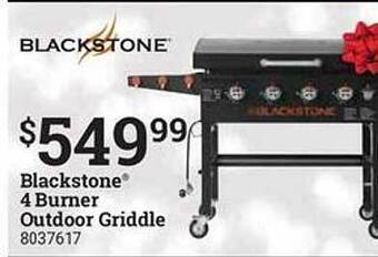 Ace Hardware Blackstone 4 burner outdoor griddle offer