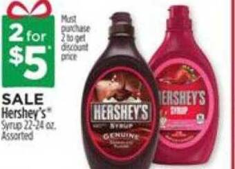 Dollar General Hershey's syrup offer