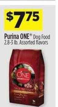 Dollar General Purina one dog food offer