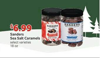 Fareway Sanders sea salt caramels offer
