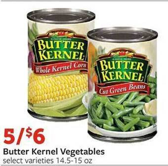 Fareway Butter kernel vegetables offer