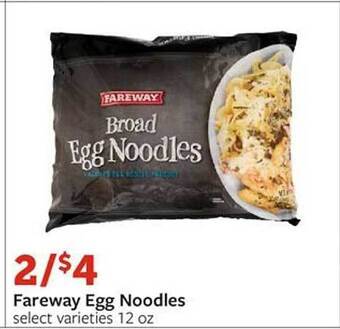 Fareway Fareway egg noodles offer