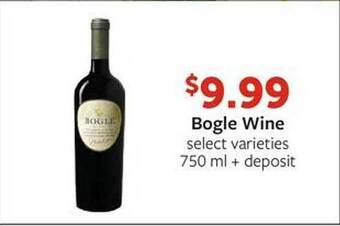 Fareway Bogle wine offer