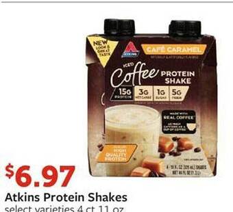 Fareway Atkins protein shakes offer