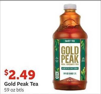 Fareway Gold peak tea offer