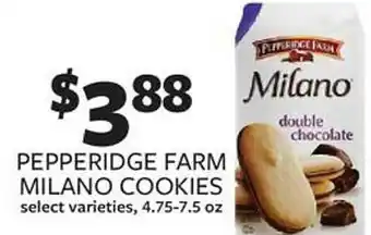 Fareway Pepperidge farm milano cookies offer