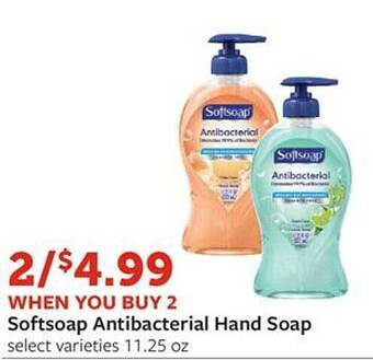 Fareway Softsoap antibacterial hand soap offer