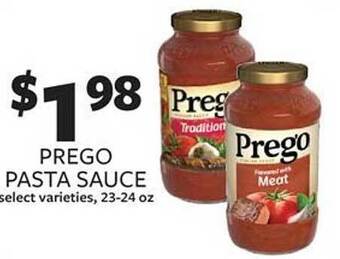 Fareway Prego pasta sauce offer