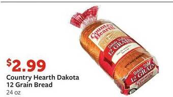 Fareway Country hearth dakota 12 grain bread offer