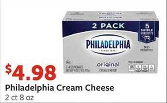 Fareway Philadelphia cream cheese offer