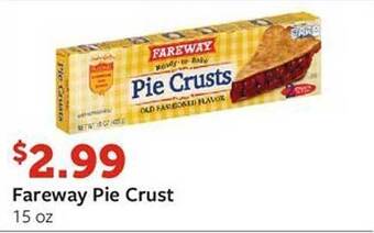 Fareway Fareway pie crust offer