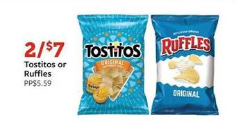 Fareway Tostitos or ruffles offer