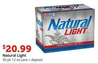 Fareway Natural light offer