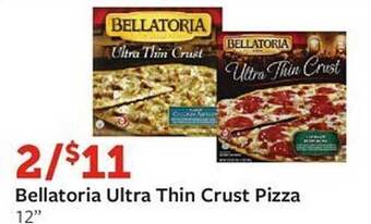 Fareway Bellatoria ultra thin crust pizza offer