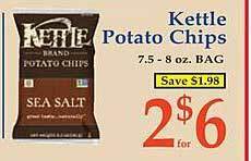 Market Basket Kettle potato chips offer
