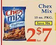 Market Basket Chex mix offer