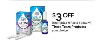 Publix Thera tears products offer