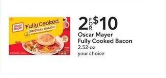 Publix Oscar mayer fully cooked bacon offer
