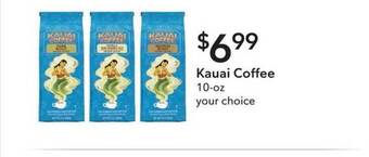 Publix Kauai coffee offer