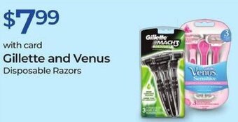 Rite Aid Gillette And Venus offer