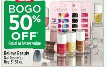 Dollar General Believe Beauty Nail Cosmetics offer